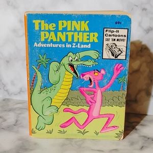 Vintage Pink Panther Flip It Book